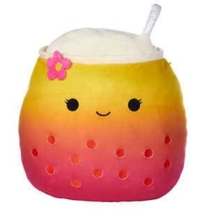 Squishmallow Bergit the Boba Tea 16" UltraSoft Genuine Food Squad Plush